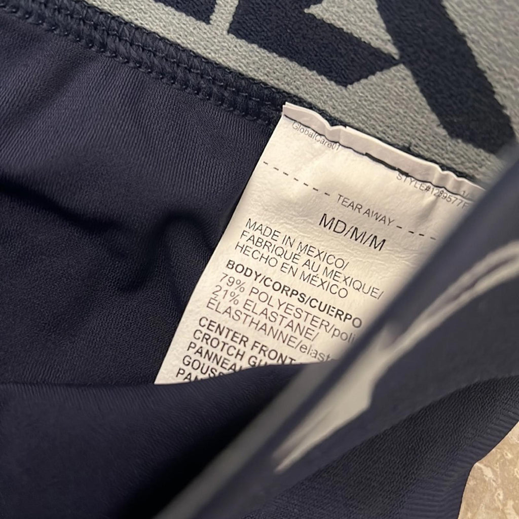 Under Armour HeatGear Compression Leggings in Navy/Steel, NWT, Size M