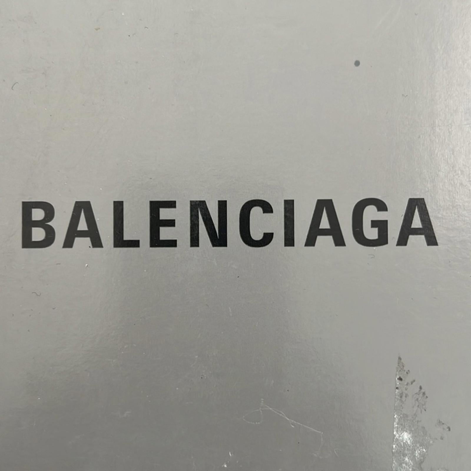 Balenciaga Track Sneakers, White/Black +Extra Shoe Laces Size EU34 US4 EXCELLENT