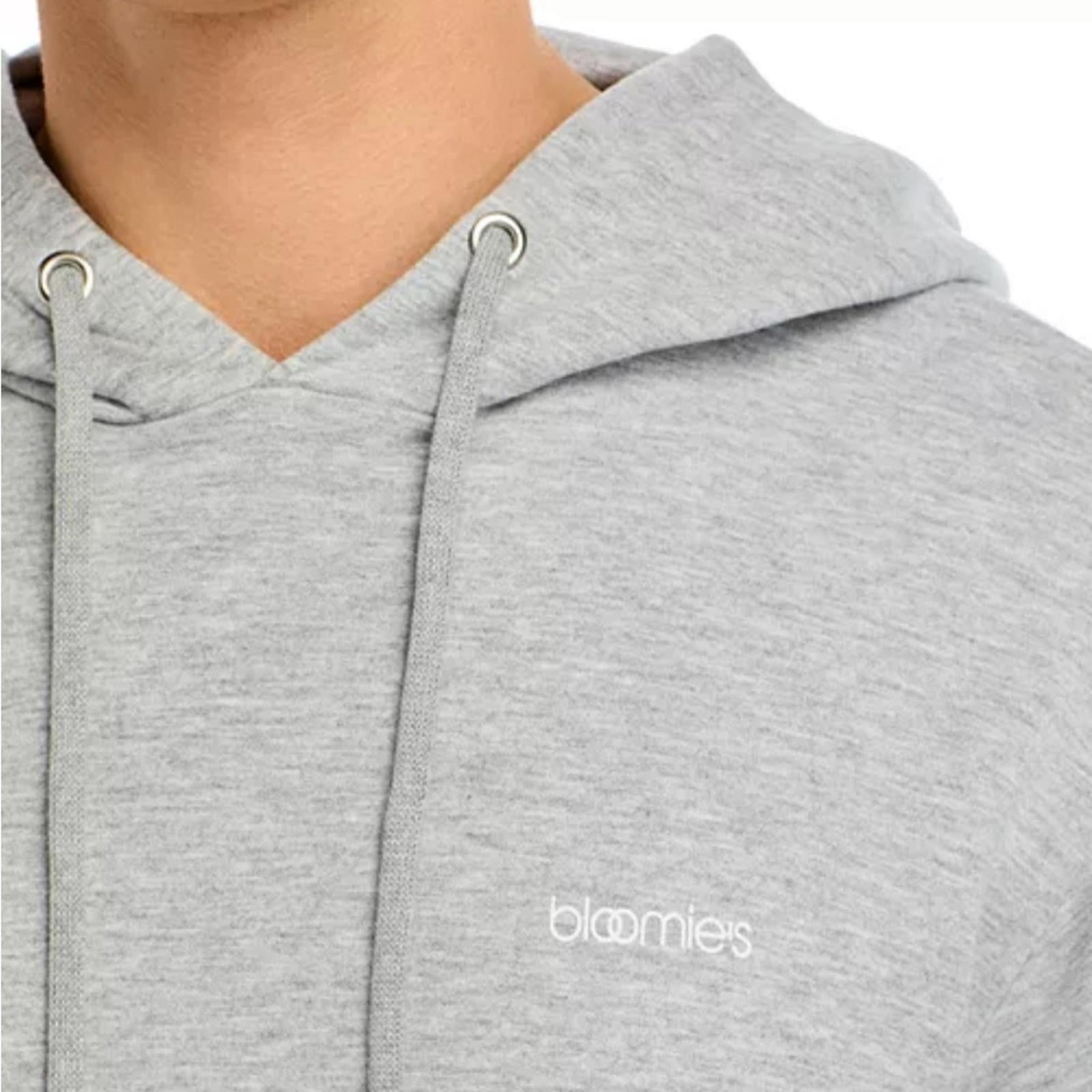 Bloomie's Unisex Rainbow Logo Hoodie in Heather Grey, Size M New w/Tag $98