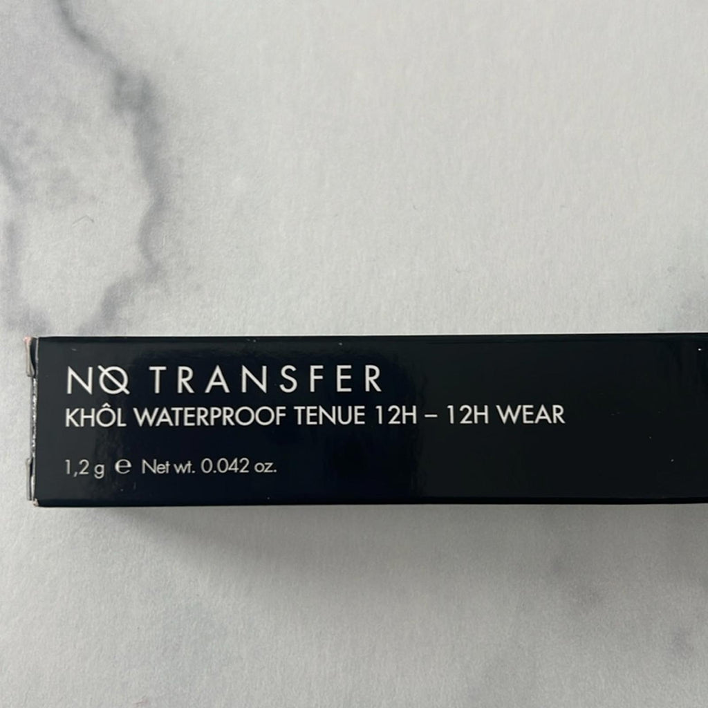 Black|Up Paris NO TRANSFER 12hr Wear Waterproof Kohl Pencil NKT 10M, NEW