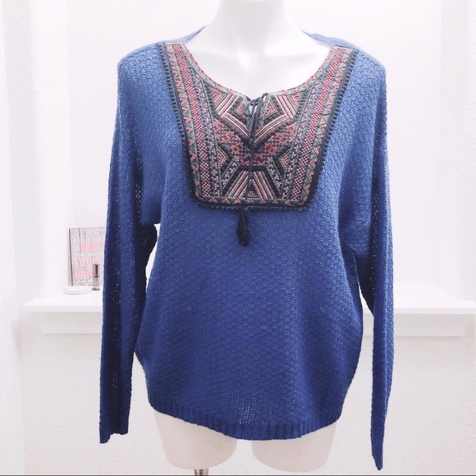 Vintage America Blues Sydney Sweater w/Tassel, Size S New w/Tag