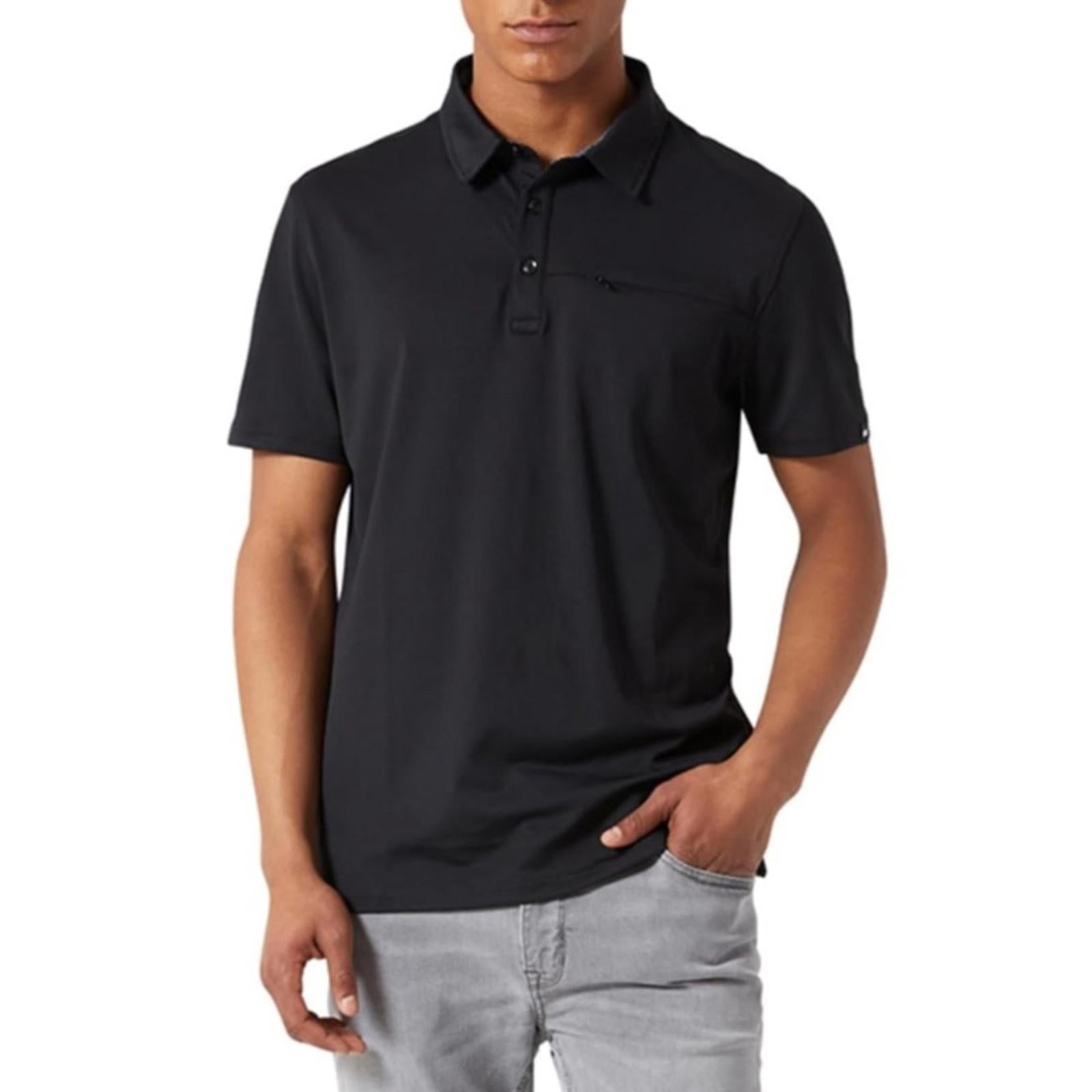 Benson Yellowstone Pique Polo Shirt, Supima Cotton, Black, Size XL New w/Tag $98