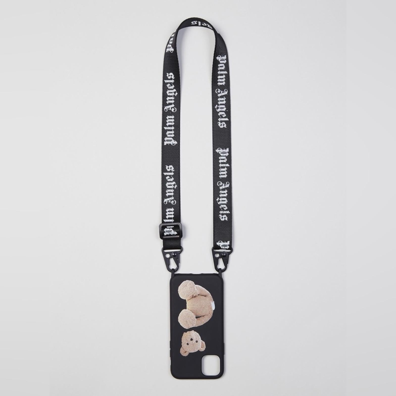 Palm Angels Teddy Bear iPhone 11 Pro Neck Case, New w/Tag