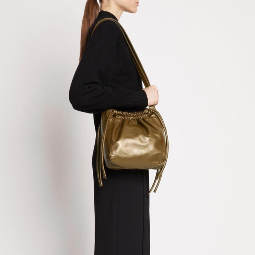 PROENZA SCHOULER Drawstring Pouch Crossbody Bag w/Tag +Dust Bag, EXCELLENT $1255