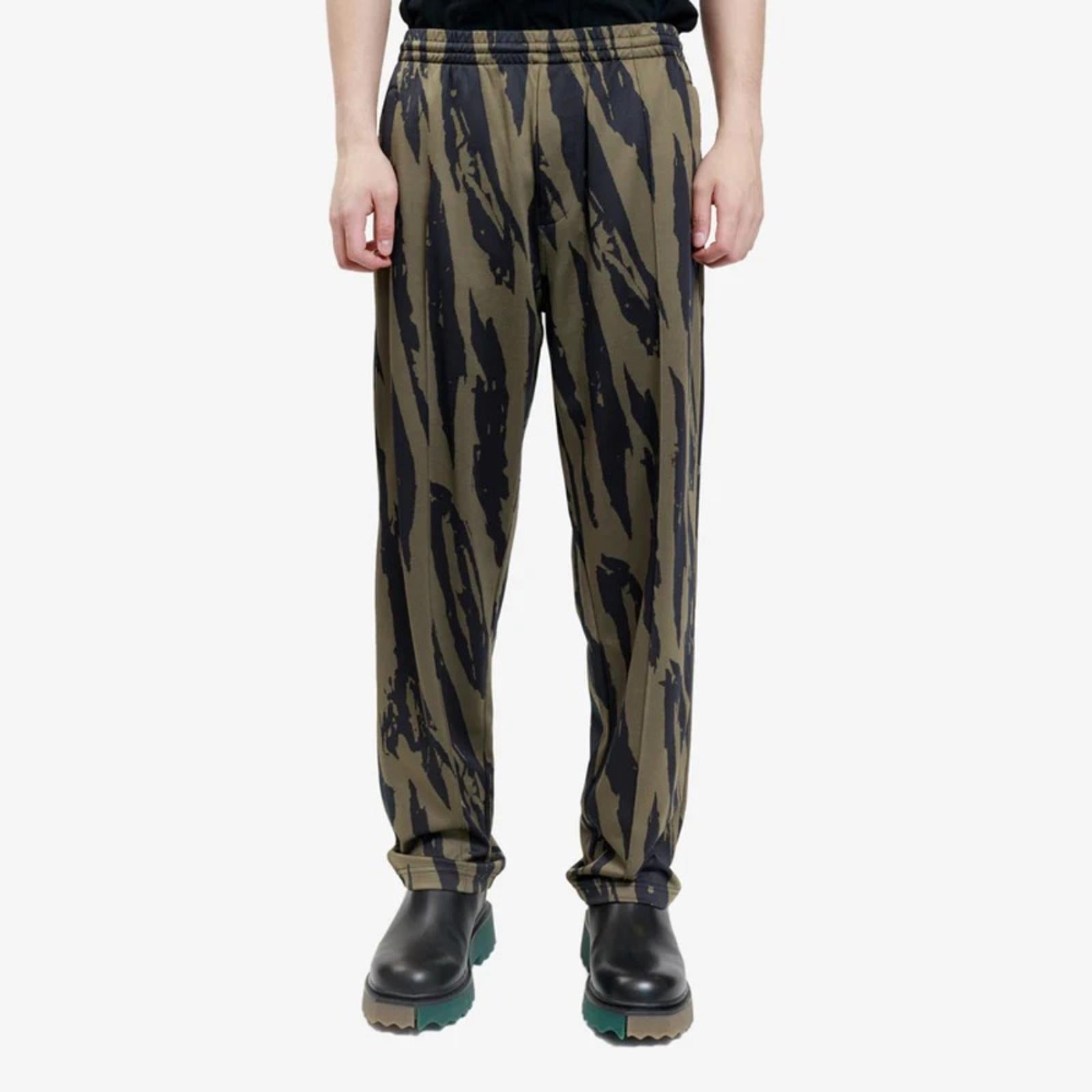 Kenzo Pleat Camo Lounge Pants, Printed Track Size L New w/Tag Retail $480
