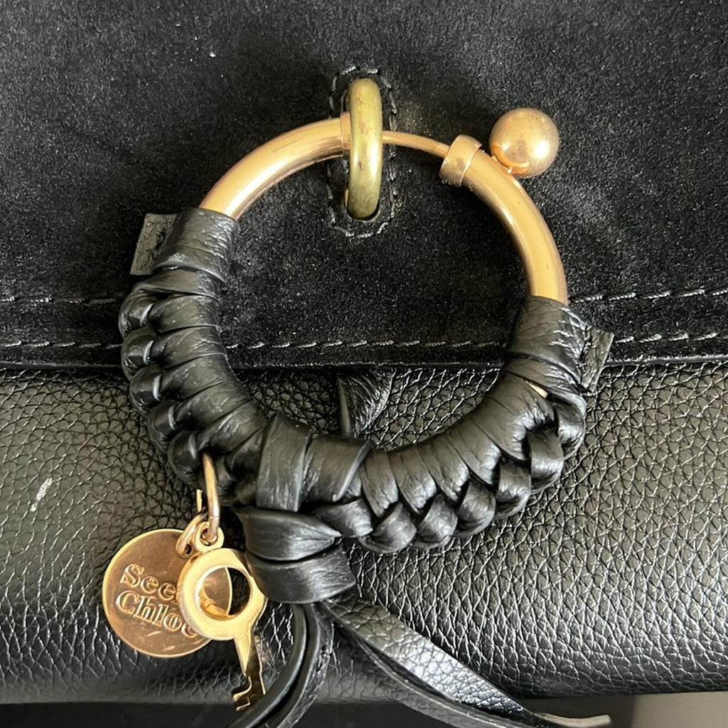 See by Chloe Joan Small Hobo Bag in Black, EXCELLENT!