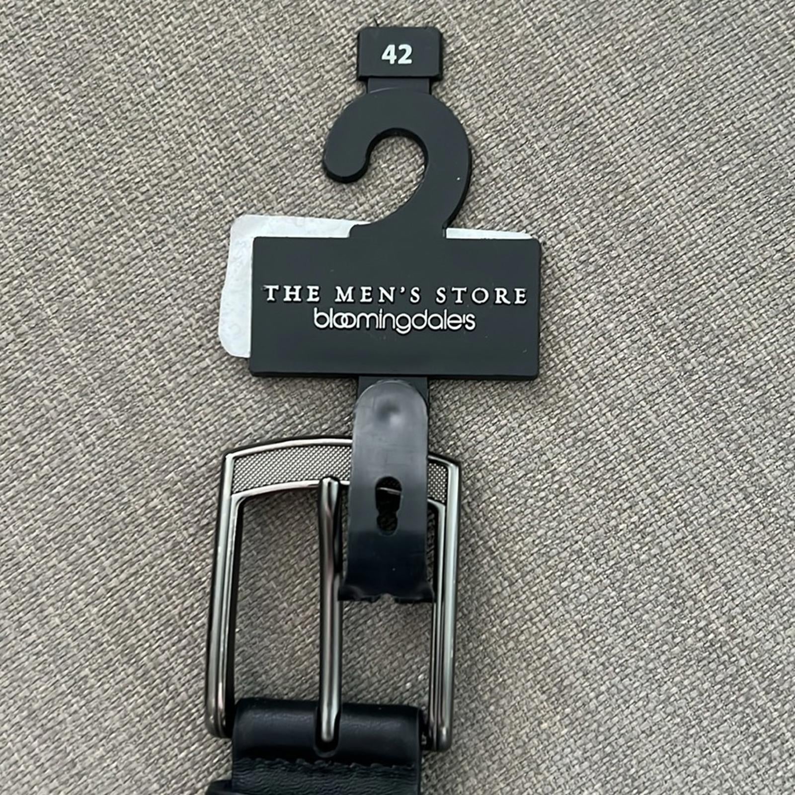 The Men's Store at Bloomingdale’s Men’s Bald Head Leather Belt