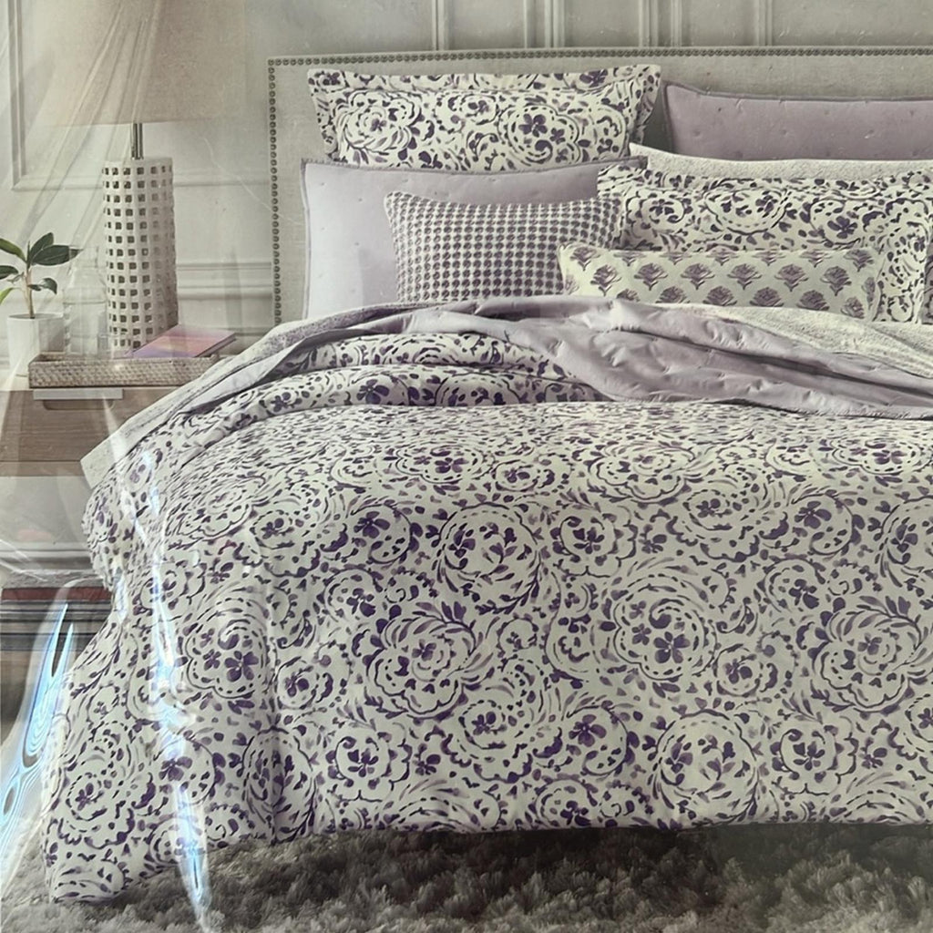 SKY Emilia Paisley 2-Piece Twin Comforter Cover & Standard Pillow Sham, NWT $230