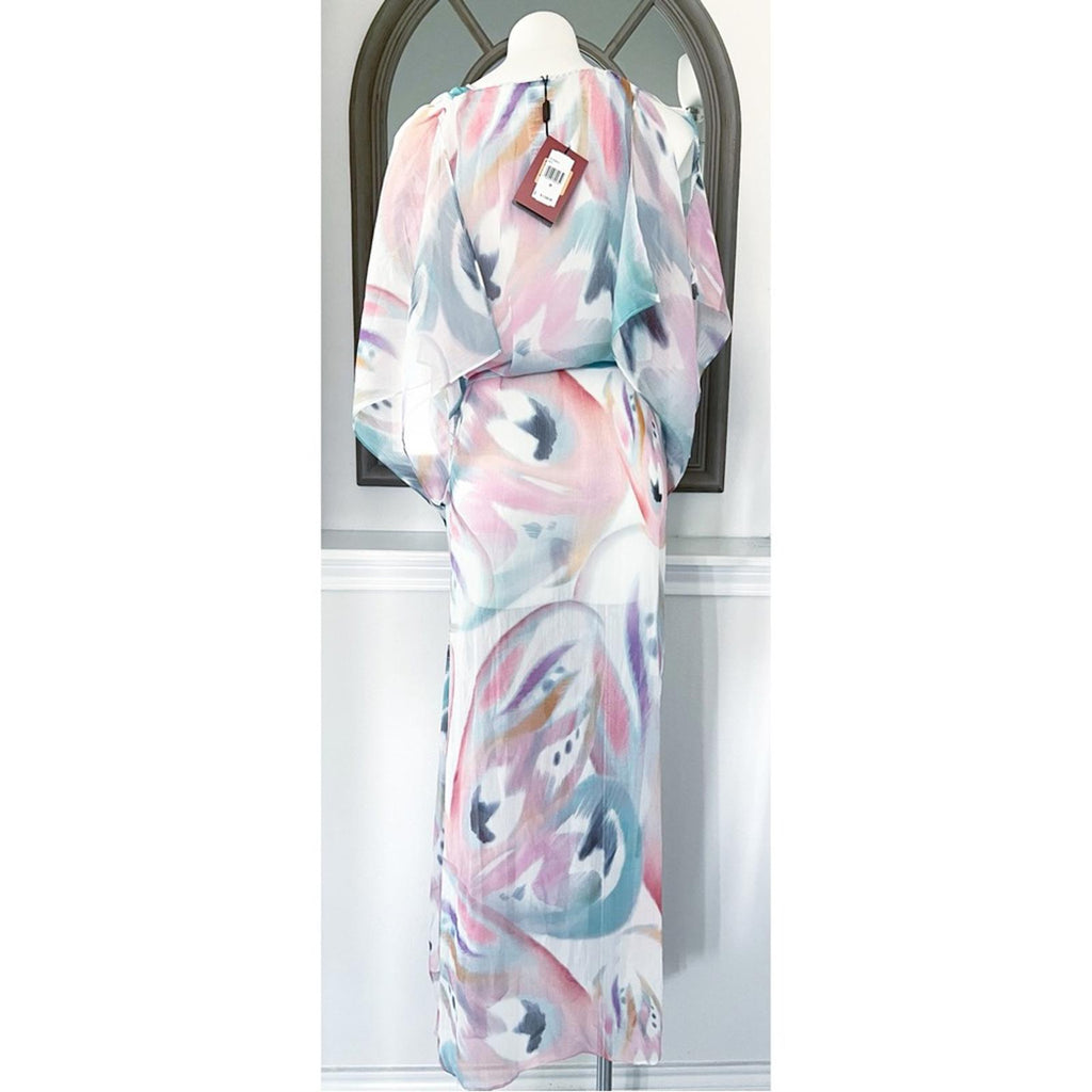 Etro Abito Mare Kaftan-Style Dress in Pastel (Made in Italy) Size 38, NWT $1,550