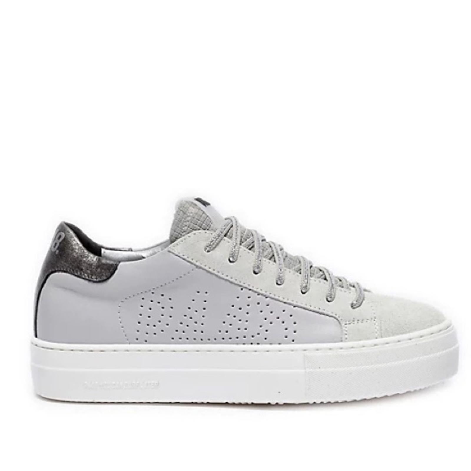 P448 Thea Low Top Leather Lace-Up Platform Sneakers Size 40(9/9.5) NEW w/o Box