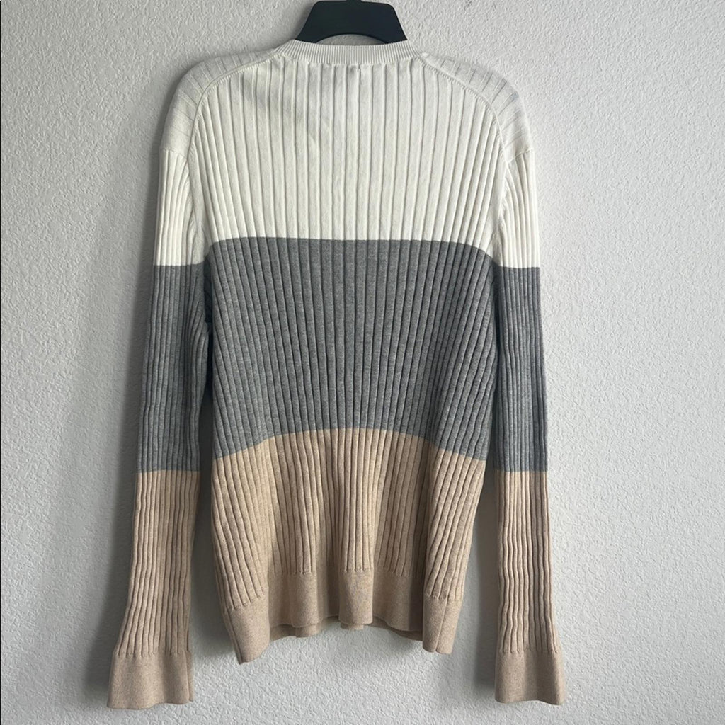 ATM Anthony Thomas Melillo Men's Cashmere Color-Blocked Sweater, Size XL, NWT