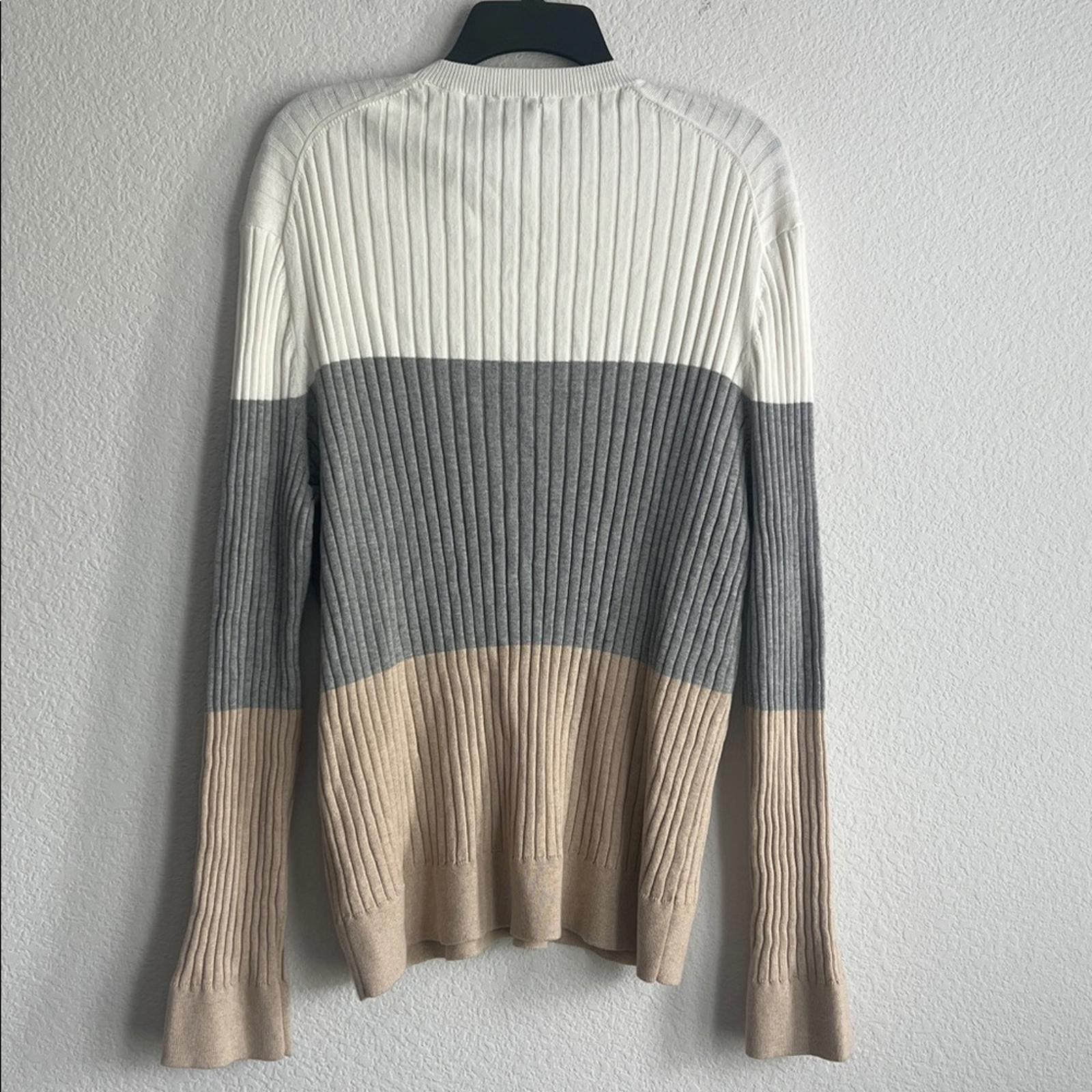 ATM Anthony Thomas Melillo Men's Cashmere Color-Blocked Sweater, Size XL, NWT
