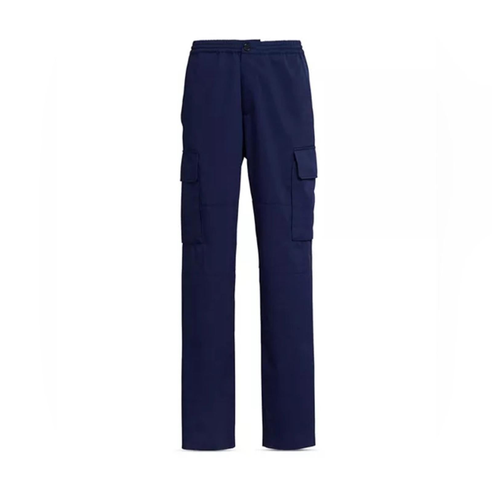 Marni Drawstring Cargo Pants Trousers in Navy, NWT, Size 50