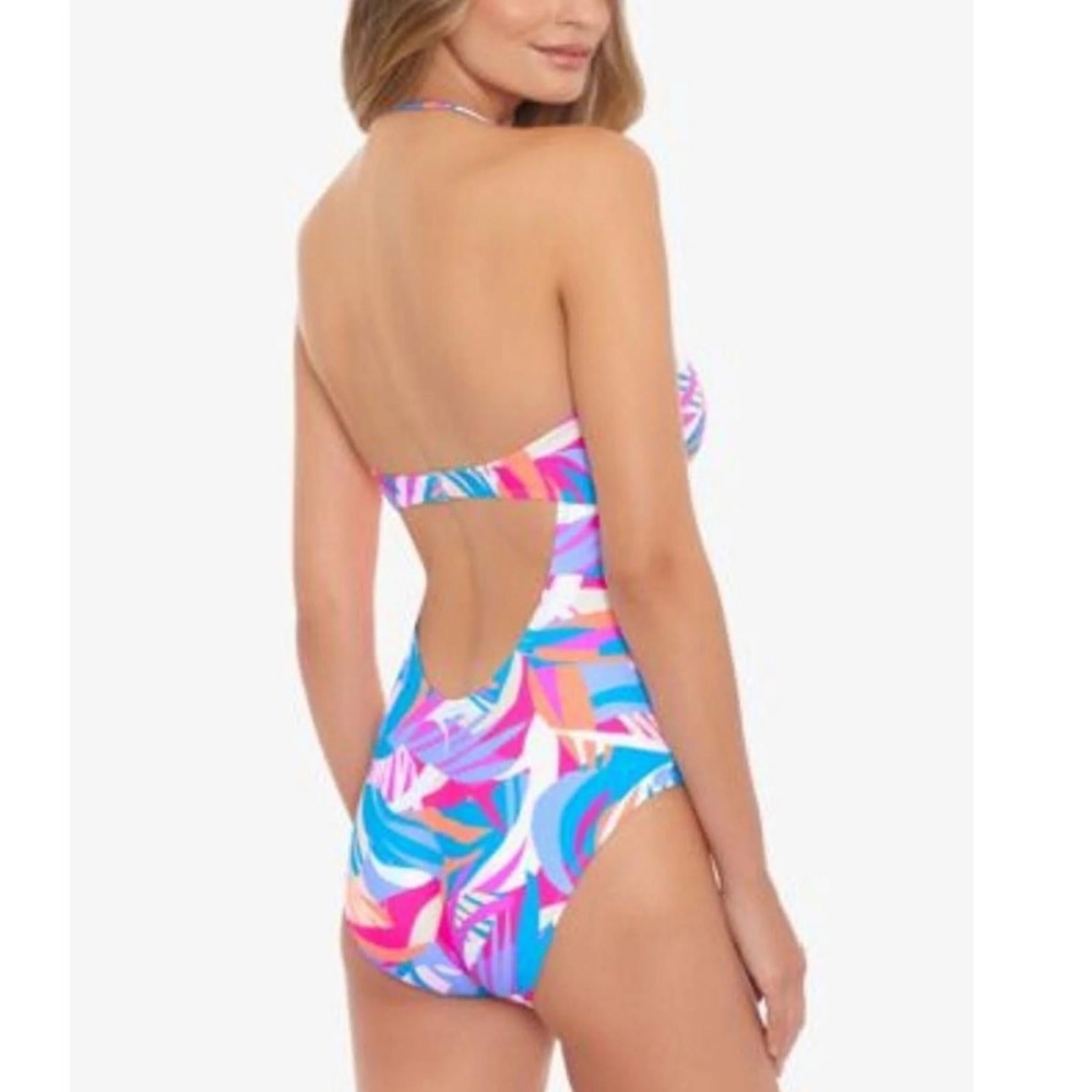 Salt + Cove Printed Knott One-Piece Swimsuit, Comes w/Strap, Size XS NEW w/Tag