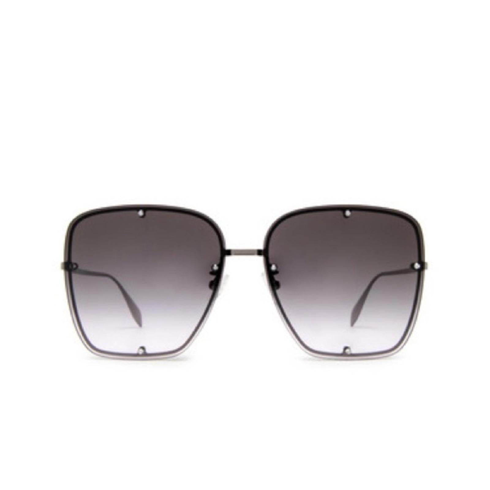 NEW Alexander McQUEEN Oversize Square Frame Sunglasses, 63mm New w/Case