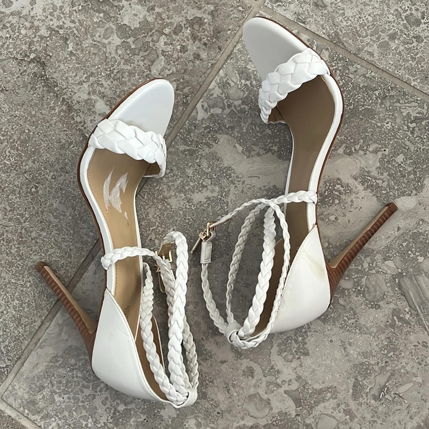 NEW Michael Kors Women's Astrid Wrapped High Heel Sandals, Size 11 New w/o Box