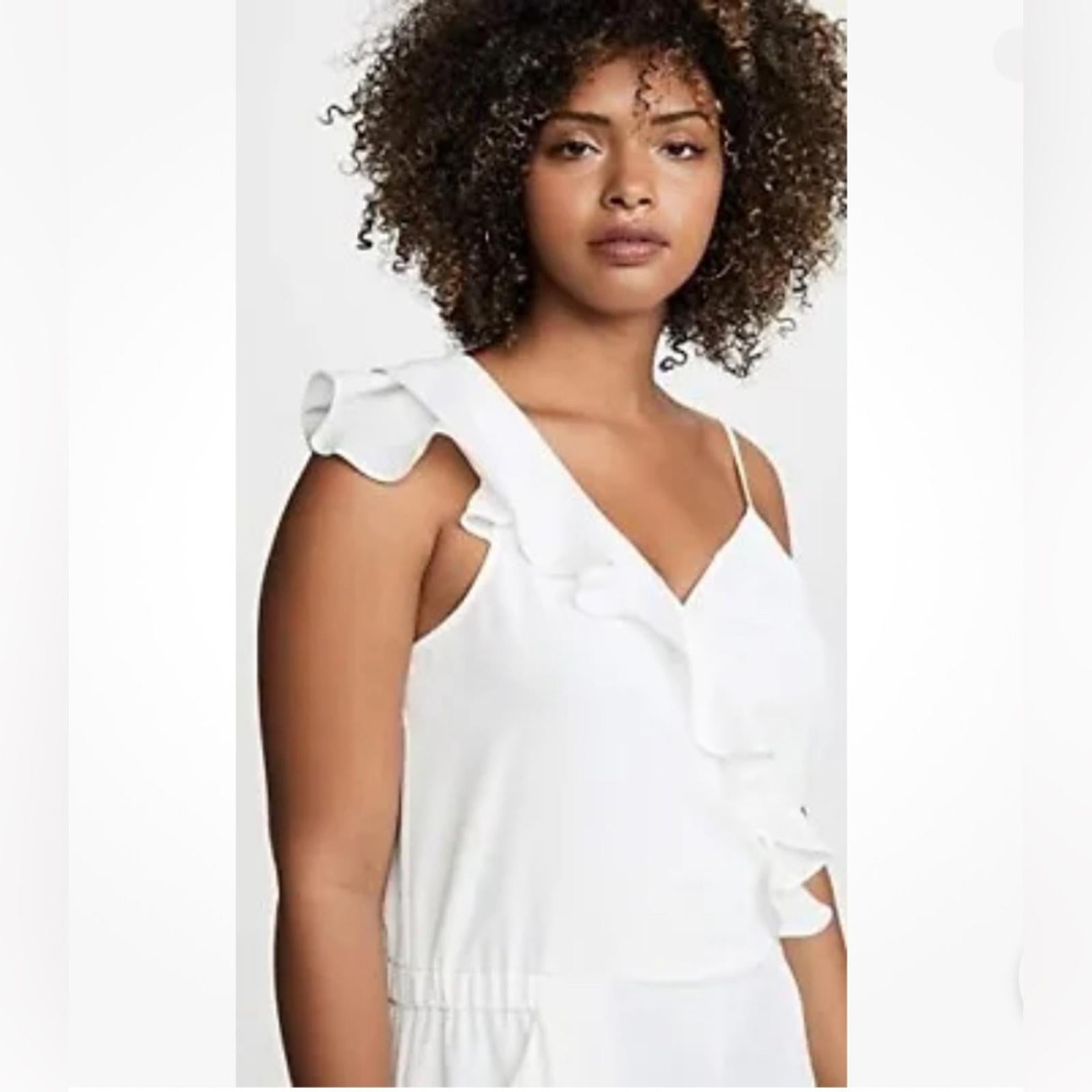 NWT Parker Addison Revolve Asymmetrical Jumpsuit in White, New w/Tag Retail $278