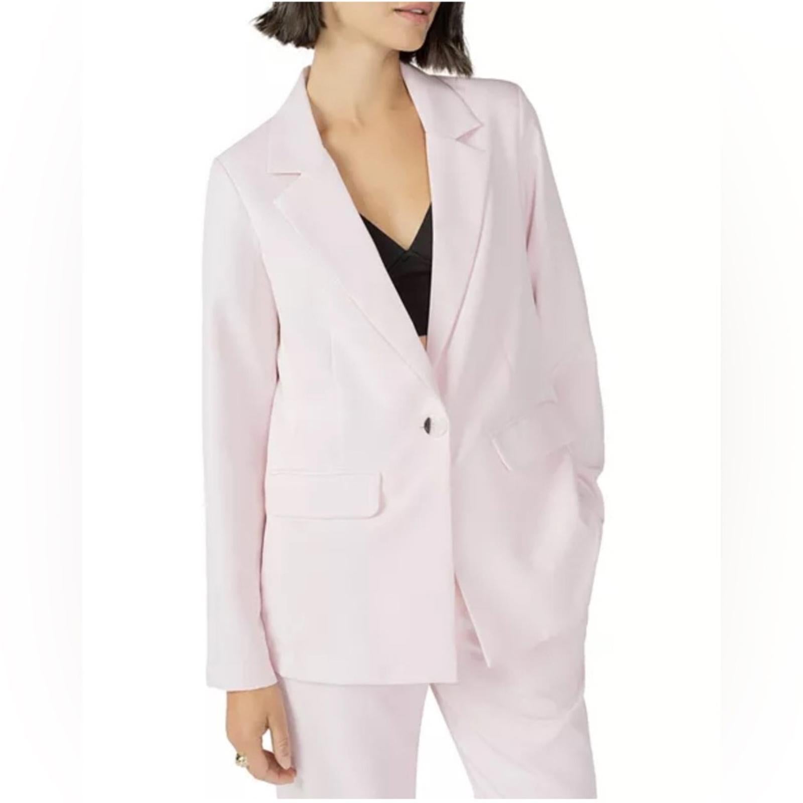 Sanctuary Bryce Woven Blazer in Pink, Size S New w/Tag