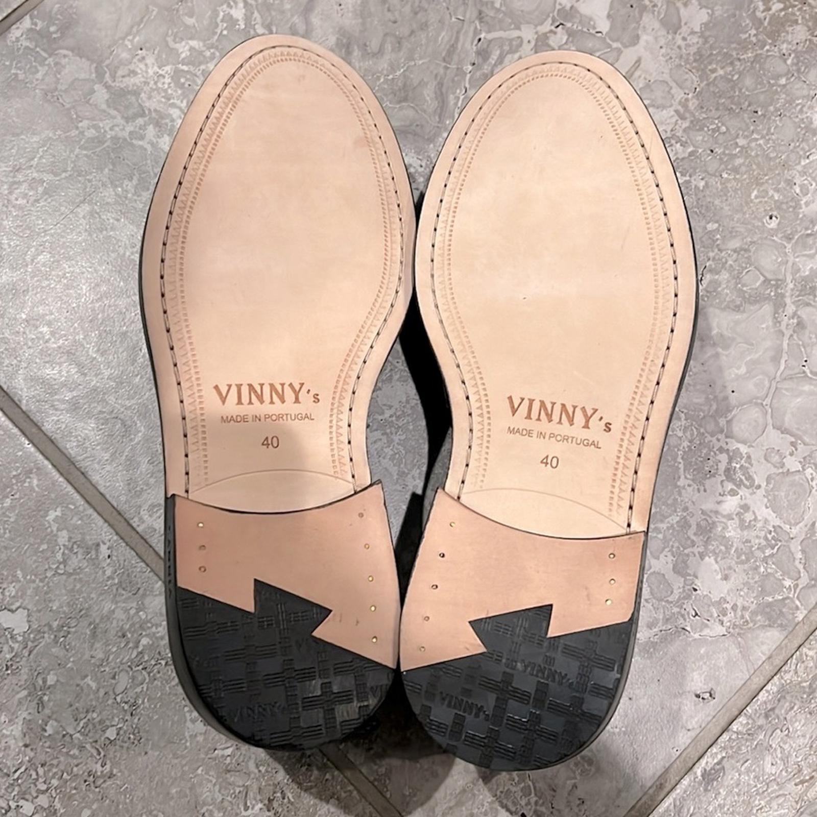 Vinny’s Townee Penny Loafers in Brown, Men's Size 40 New in Box