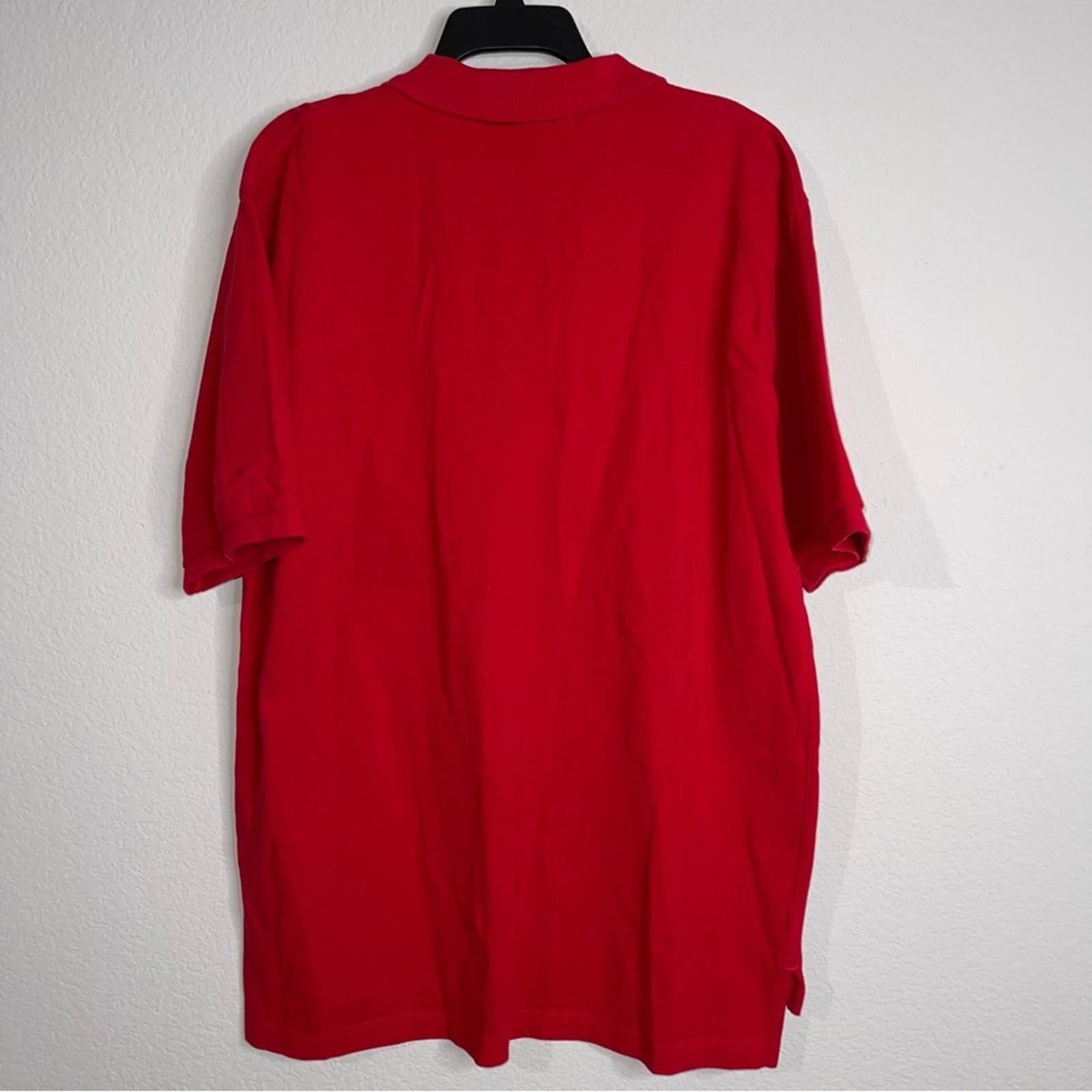 U.S. Polo Assn. Regular Fit Short Sleeve Polo Shirt in Red, Size XXL EXCELLENT!