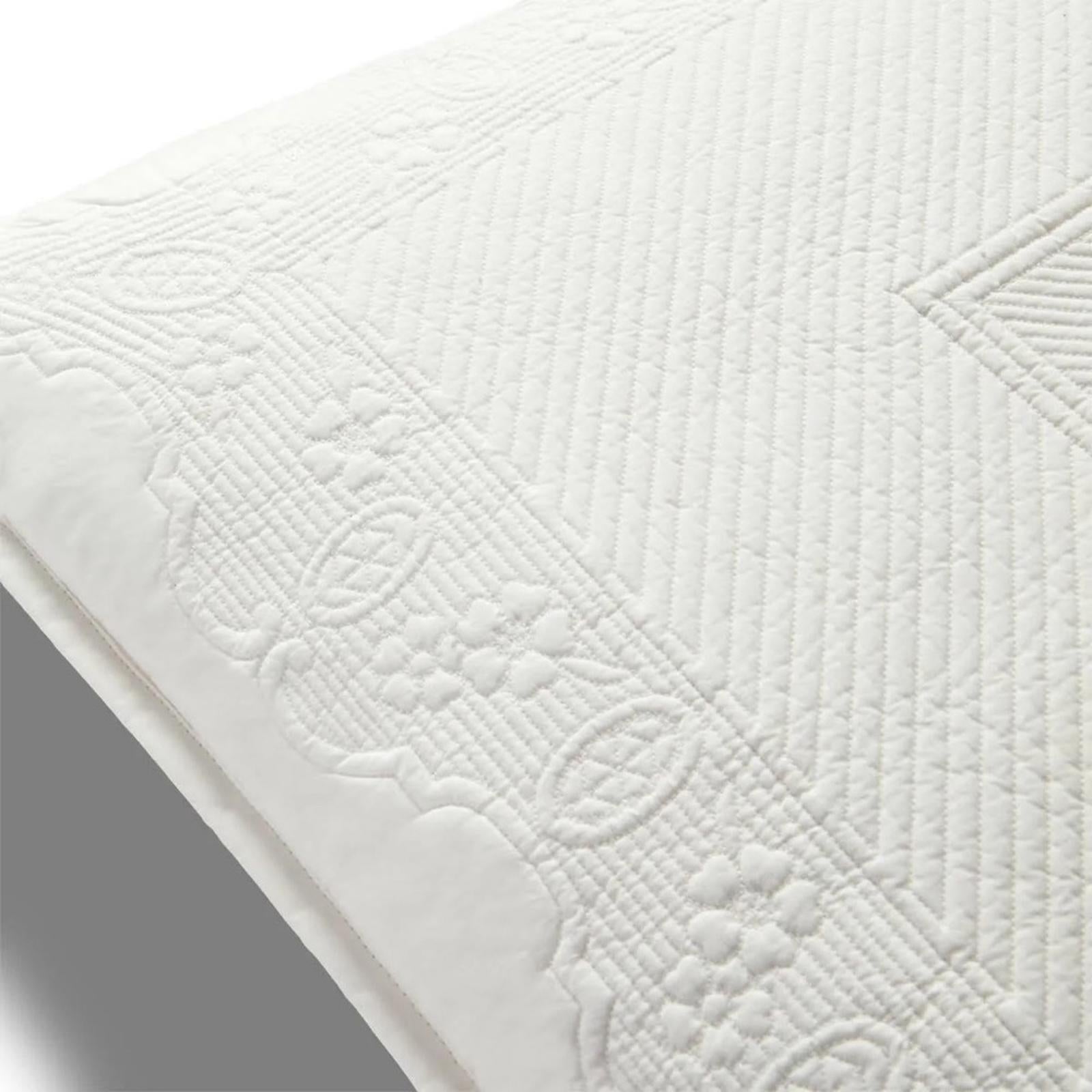 Ralph Lauren Shirley Euro Sham in White, New w/Tag