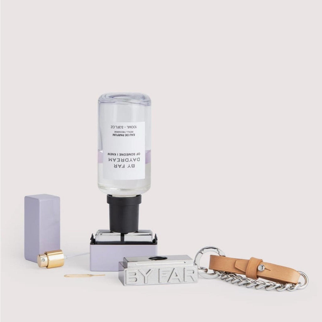 BY FAR Daydream of Someone I Knew Fragrance Gift Set - Silver and Lavender, NEW
