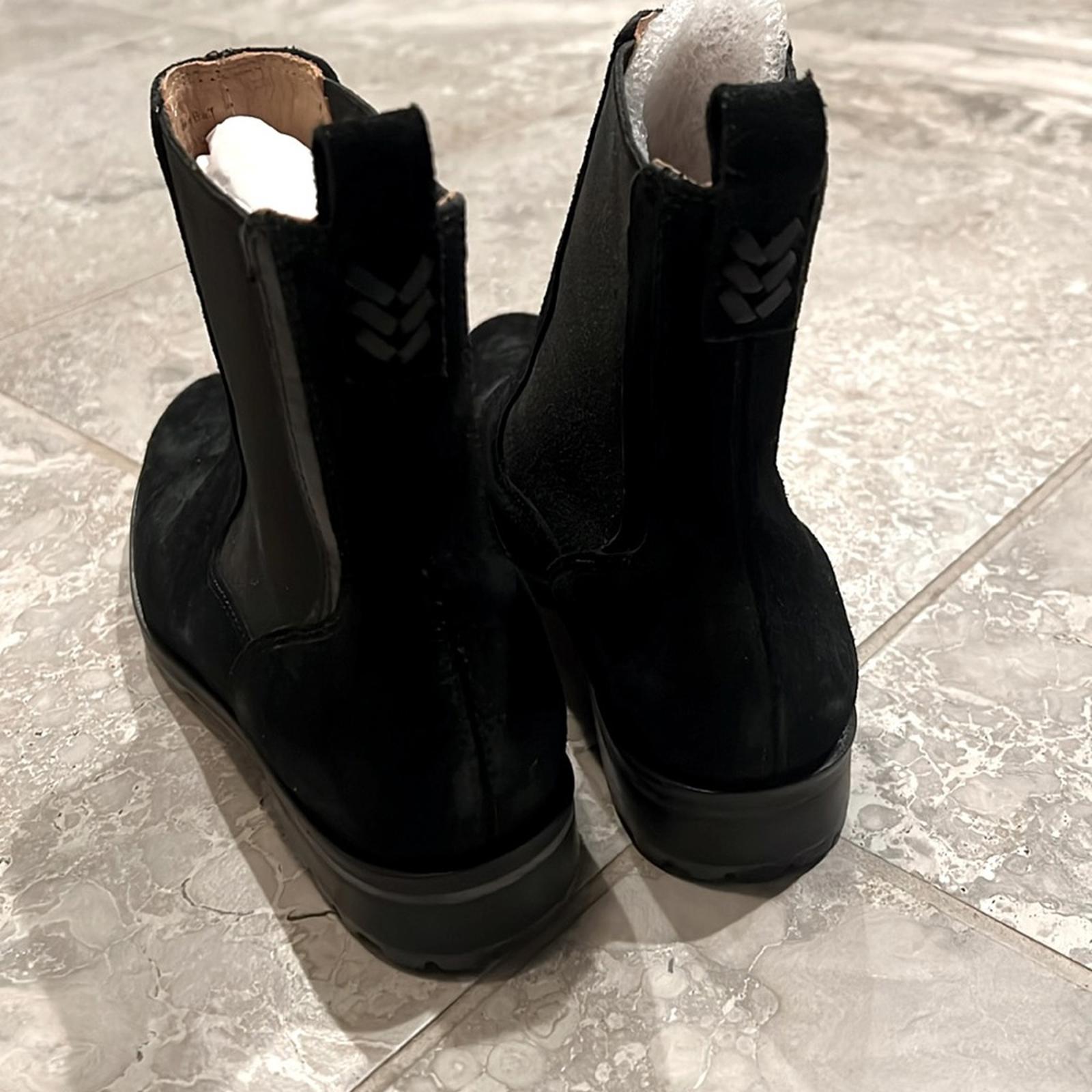 Jack Rogers Margot Booties in Black Suede, Size 9, New in Box