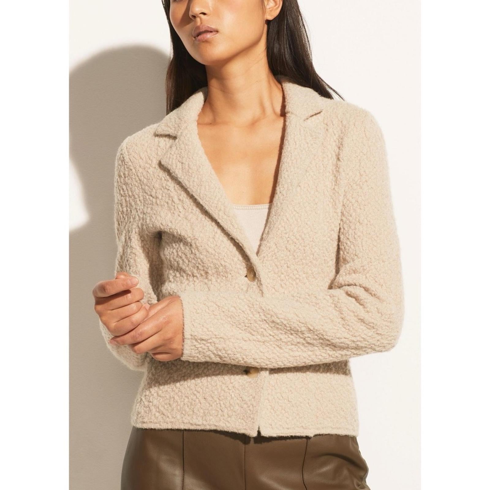 NWT Vince Bouclé Sweater Blazer, Jacket Size L New w/Tag