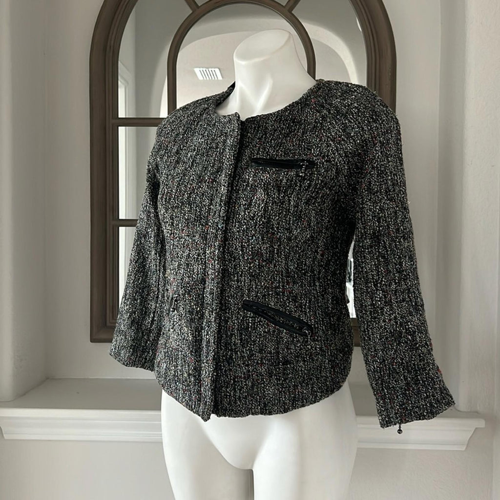 NWT Anthropologie’s Sanctuary Tweed Jacket, Size S New w/Tag