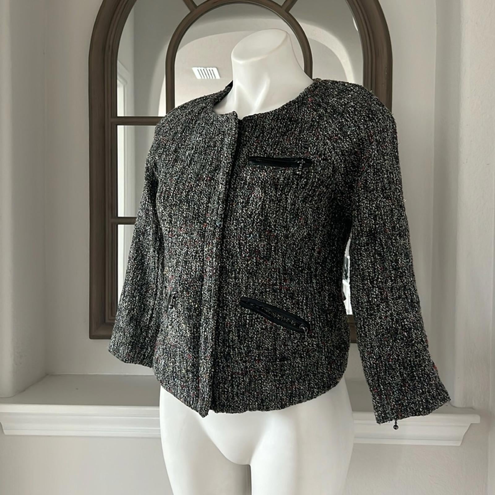 NWT Anthropologie’s Sanctuary Tweed Jacket, Size S New w/Tag