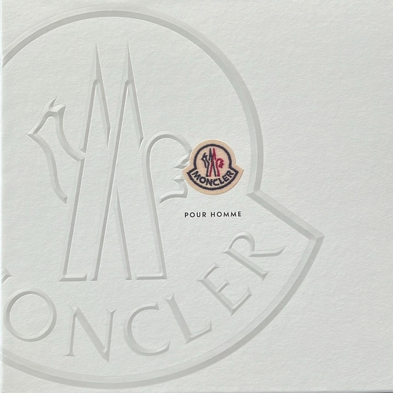 MONCLER Pour Homme 3-Piece Gift Set ForMen (Made in France) New in Box