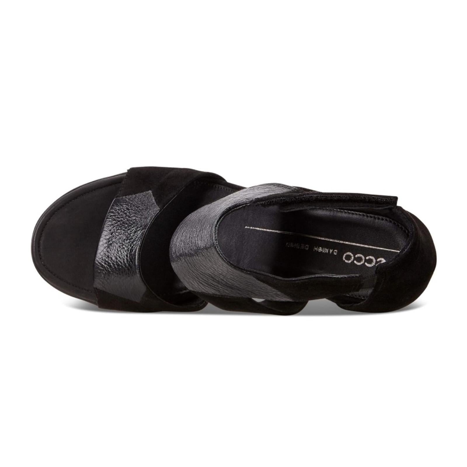ECCO Black Shape 65 Block Sandals, Size EU 41 | US 10-10.5 New in Box