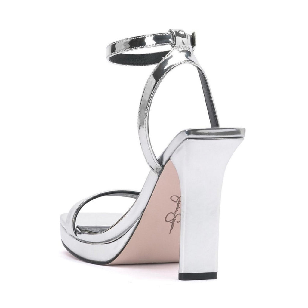 Jessica Simpson Adonia Metallic Platform Ankle Strap Sandals, NWT, Size 6.5