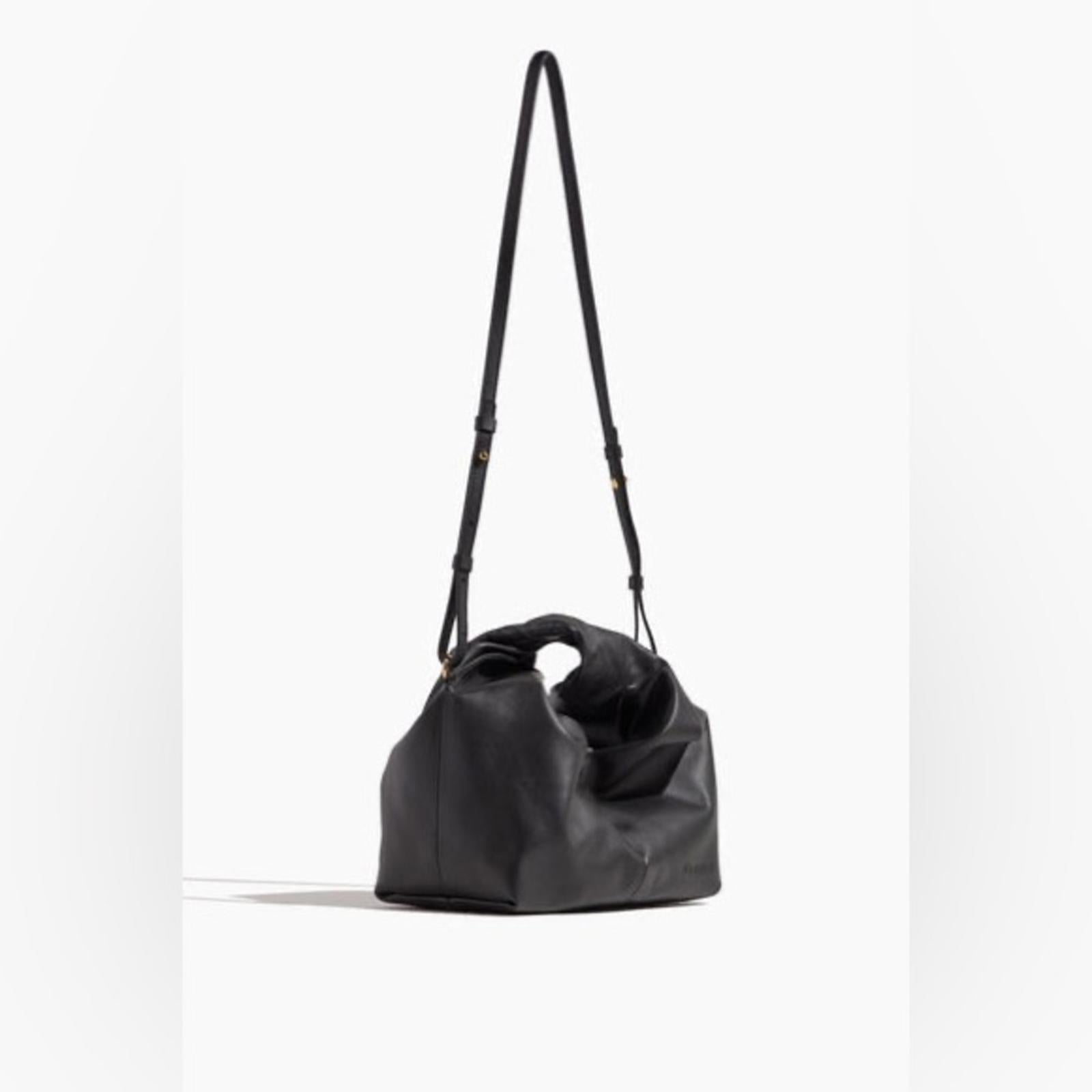 JW Anderson Twister Hobo Bag, Black New w/Tag +Dust Bag Retail $990 QUIET LUXURY