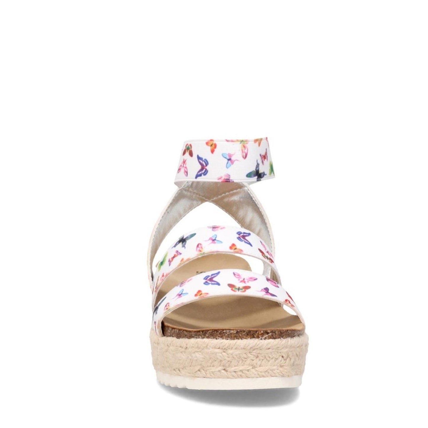 Steve Madden Kids Butterfly Print Sandals - Girl’s Size 2 New in Box