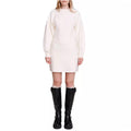 Maje Balloon Sleeve Sweater Dress in Ecru/Cream, Women’s Size EU36 NWT