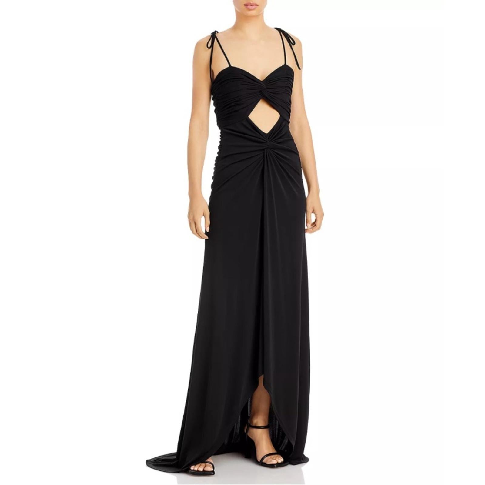 Cinq à Sept Harlin Cutout Detail Dress in Black, Size 6 New w/Tag