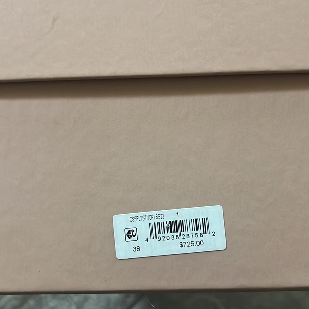 Gedebe Women's Cassis Embellished Slide Sandals, Size 38 New in Box $725