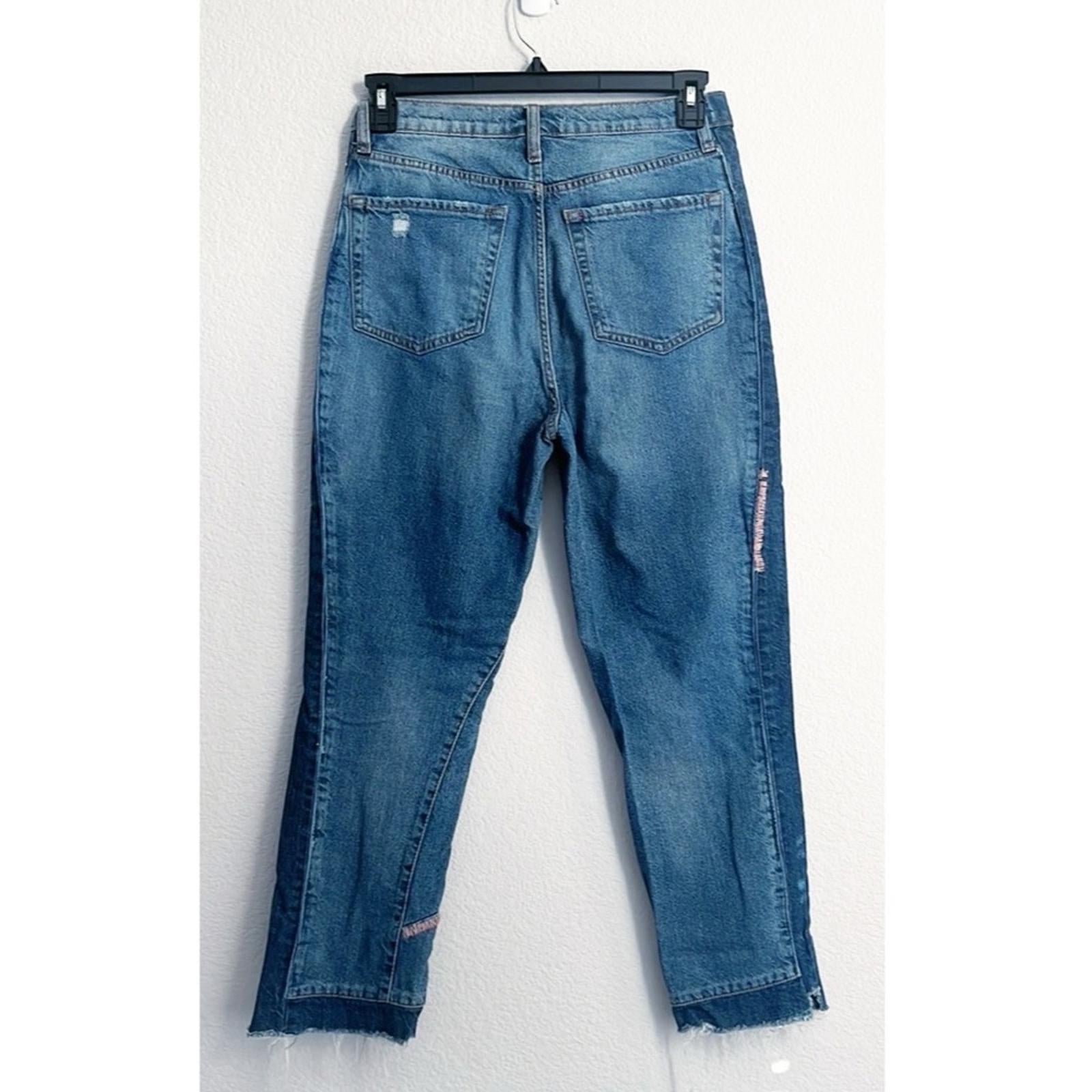 Ella Moss Blue Cropped Ankle Jeans, Size 29