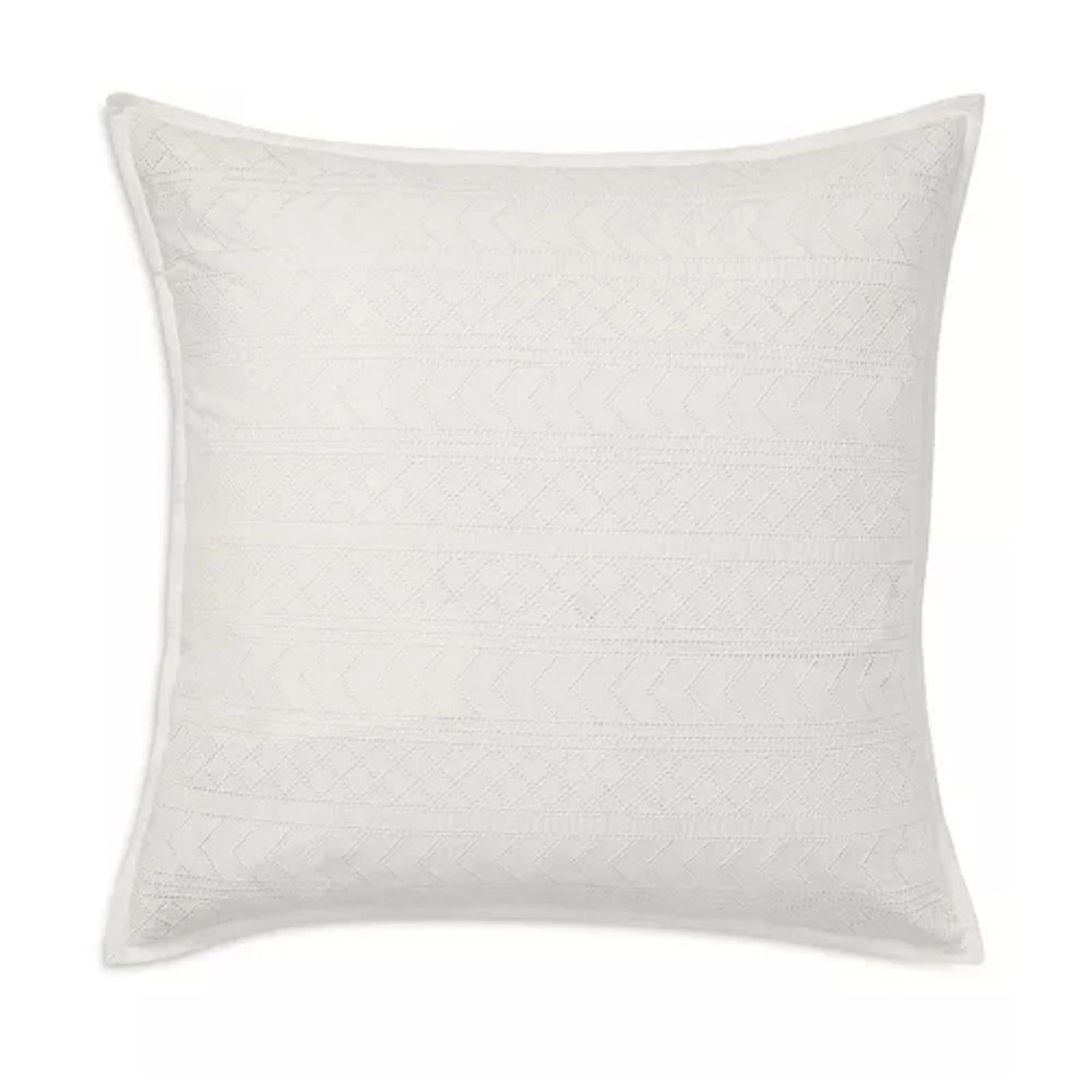 Lauren Ralph Lauren Willa Hemstitched Euro Sham in Cream, New w/Tag $135