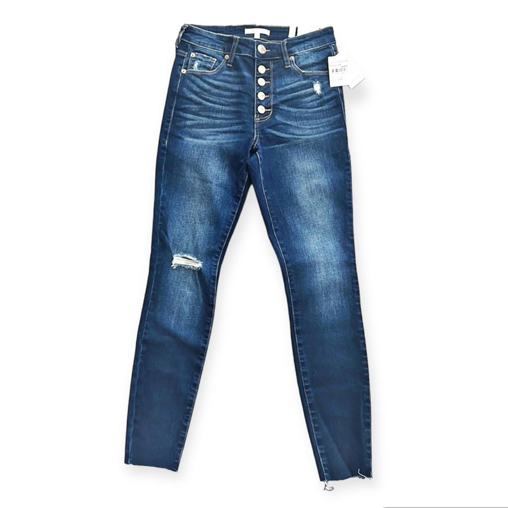 STS Blue Ellie Distressed Ankle Skinny Jeans, 10” High Rise Size 24 New w/Tag