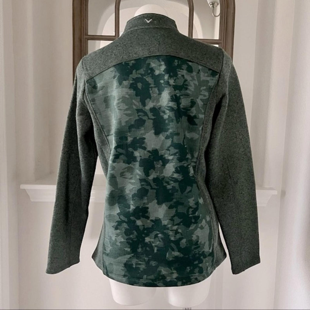 Callaway Weather Series Jacket in Jungle Green Heather Size L New w/Tag $85