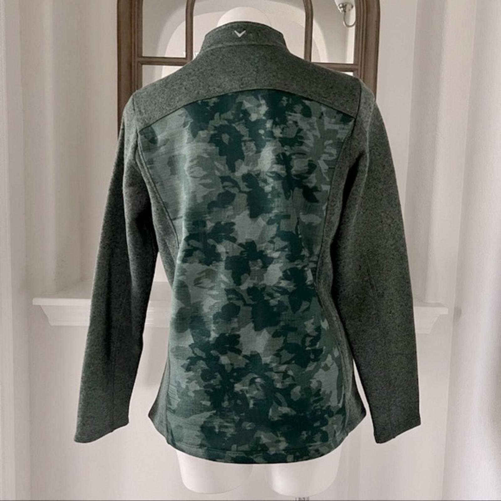 Callaway Weather Series Jacket in Jungle Green Heather Size L New w/Tag $85