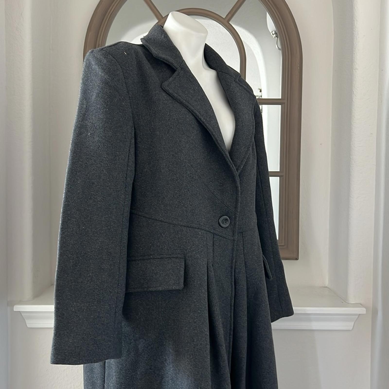 Free People Victoria Flared Wool-Blend Coat