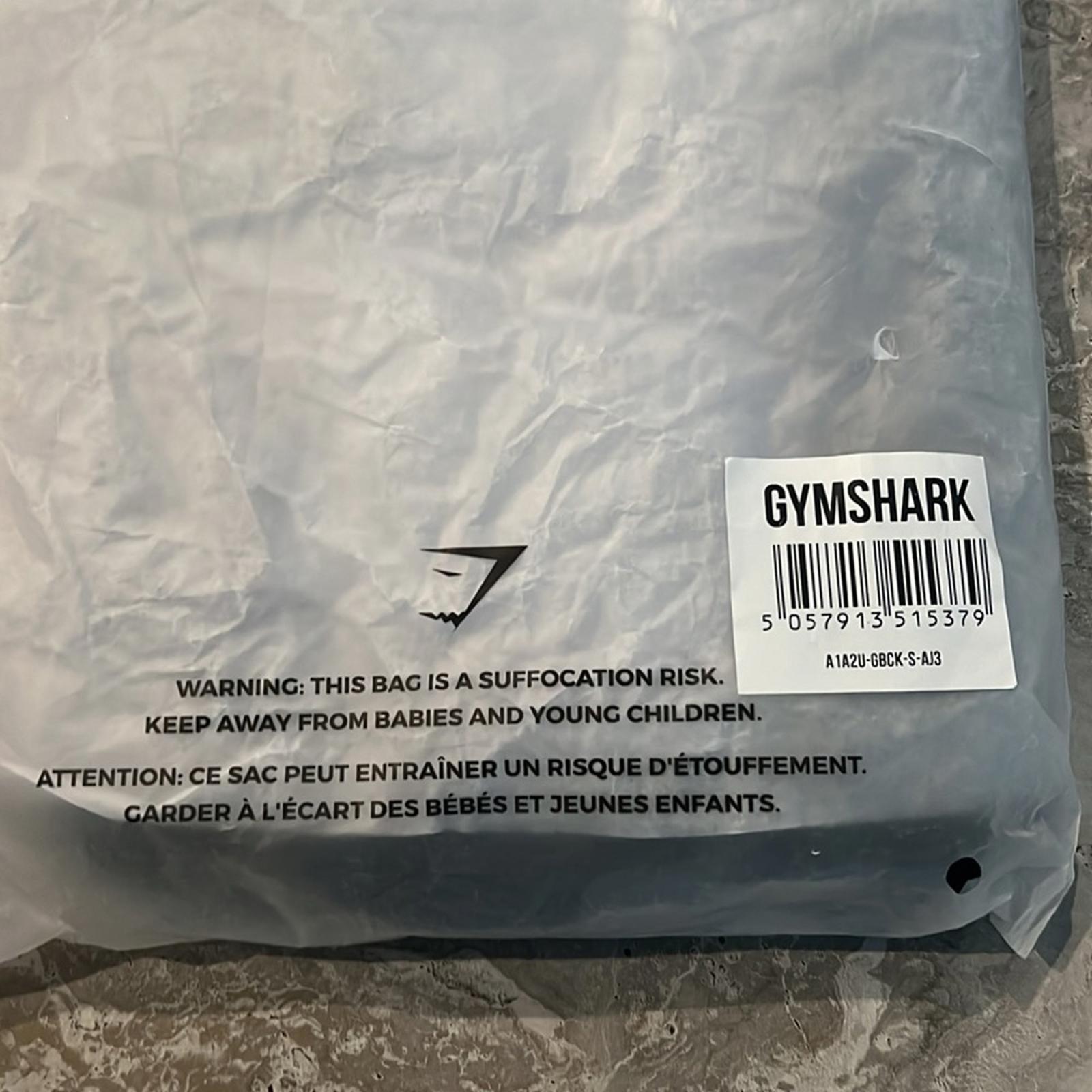 Gymshark Men’s Arrival Tank Top, Slim Fit in Grey & Black, Size S, New w/Tag