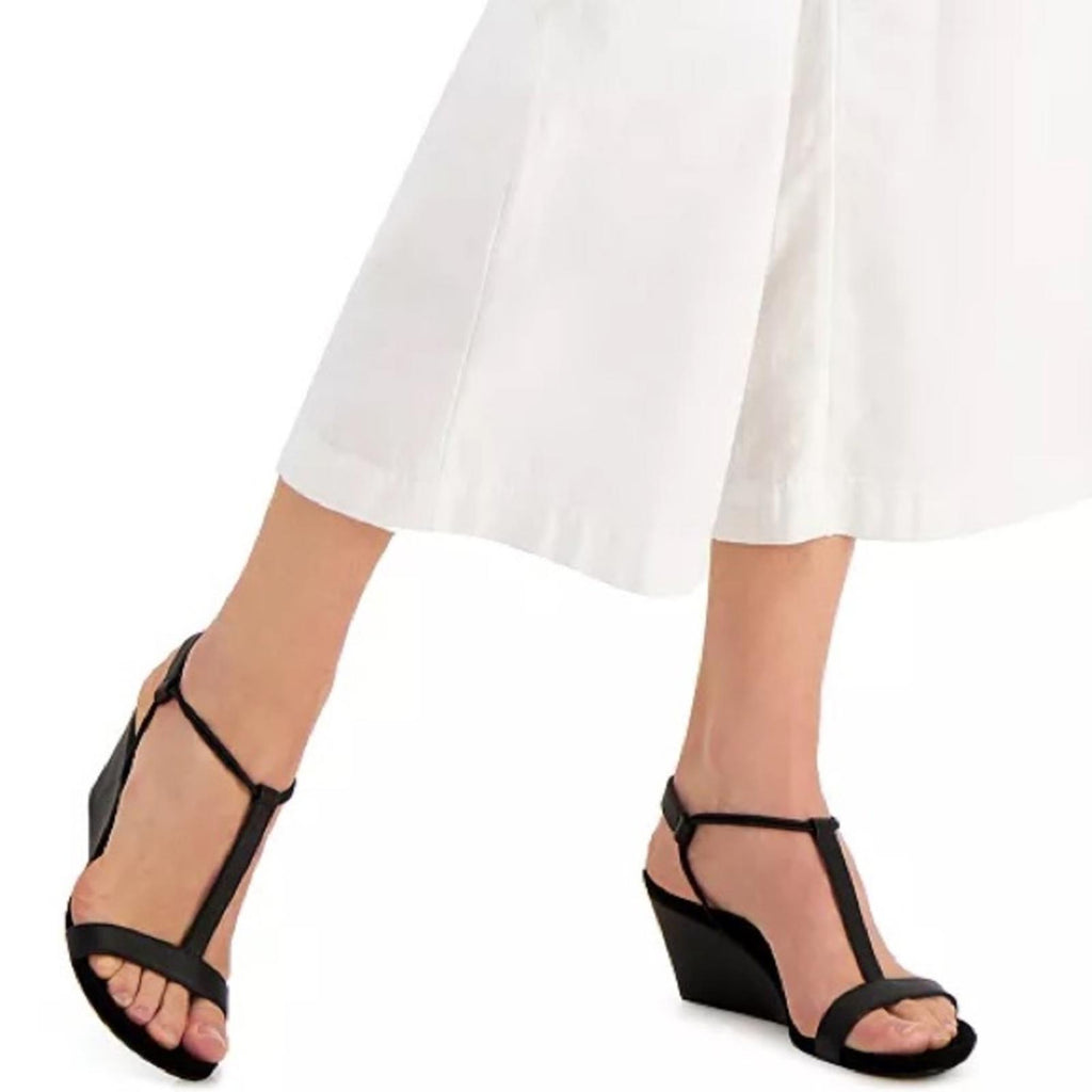 Style & Co Mulan Wedge Sandals in Taupe, Size 12 NEW in Box