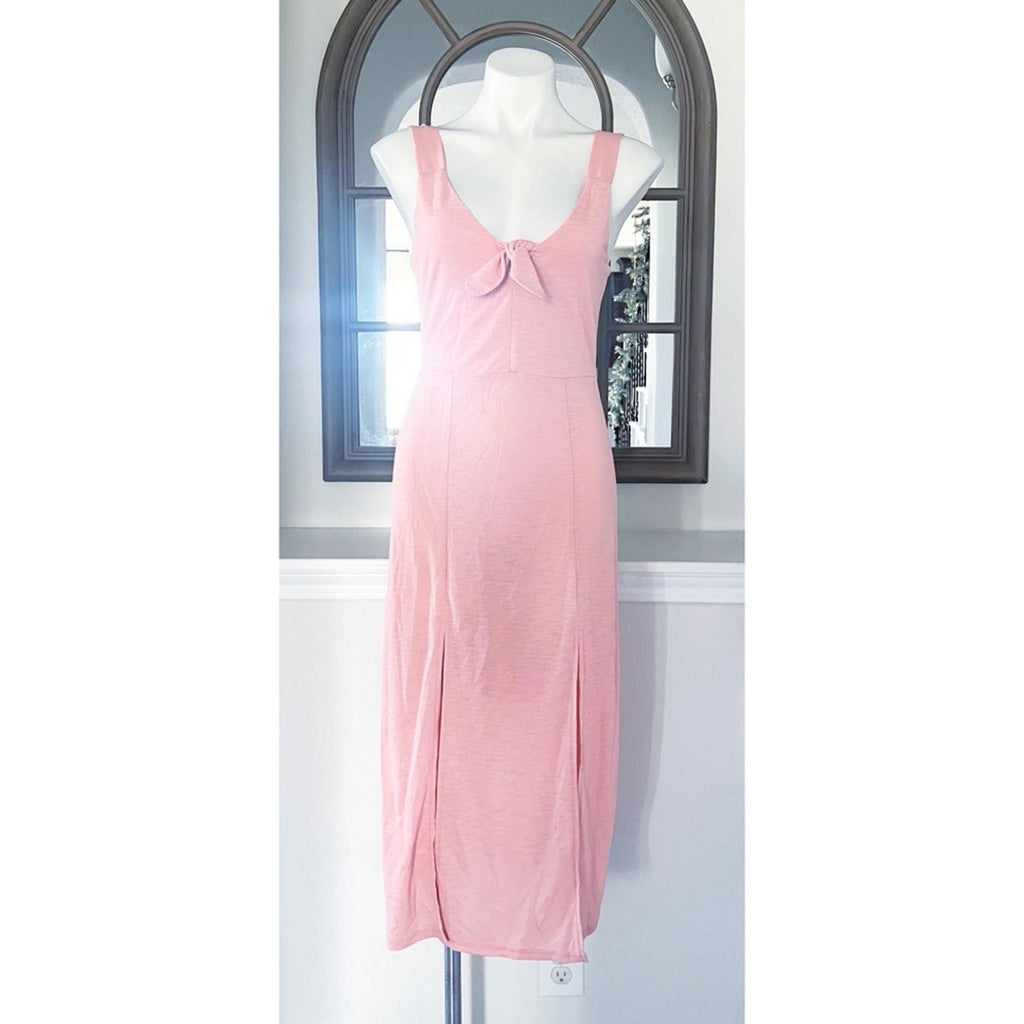 NEW Miss Selfridges Midi Dress in Pink, Size 8 New w/Tag