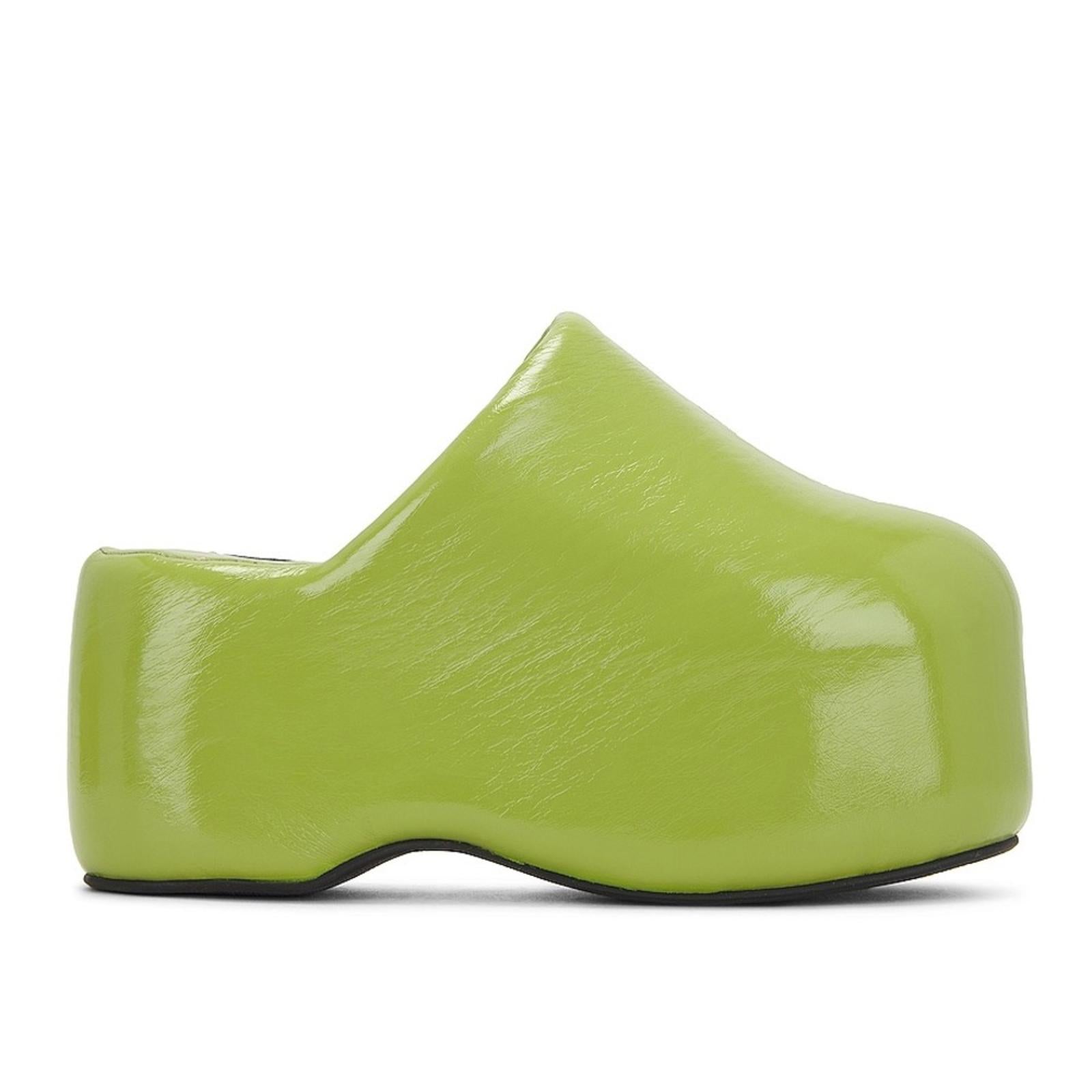 Simon Miller Platform Bubble Clog in Kiwi, REVOLVE Size EU 38 US 8 New w/o Box
