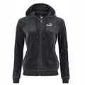 Puma Essentials Cotton Furry Front Zip Hoodie/Jacket in Black Size S NWT