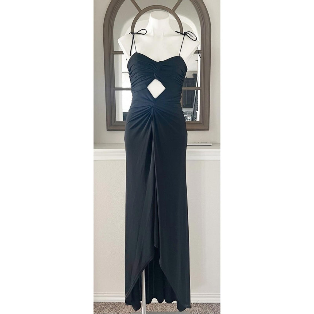 Cinq à Sept Harlin Cutout Detail Dress in Black, Size 6 New w/Tag